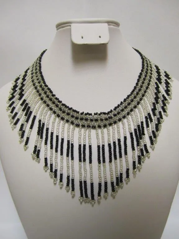 U  Silver and Black