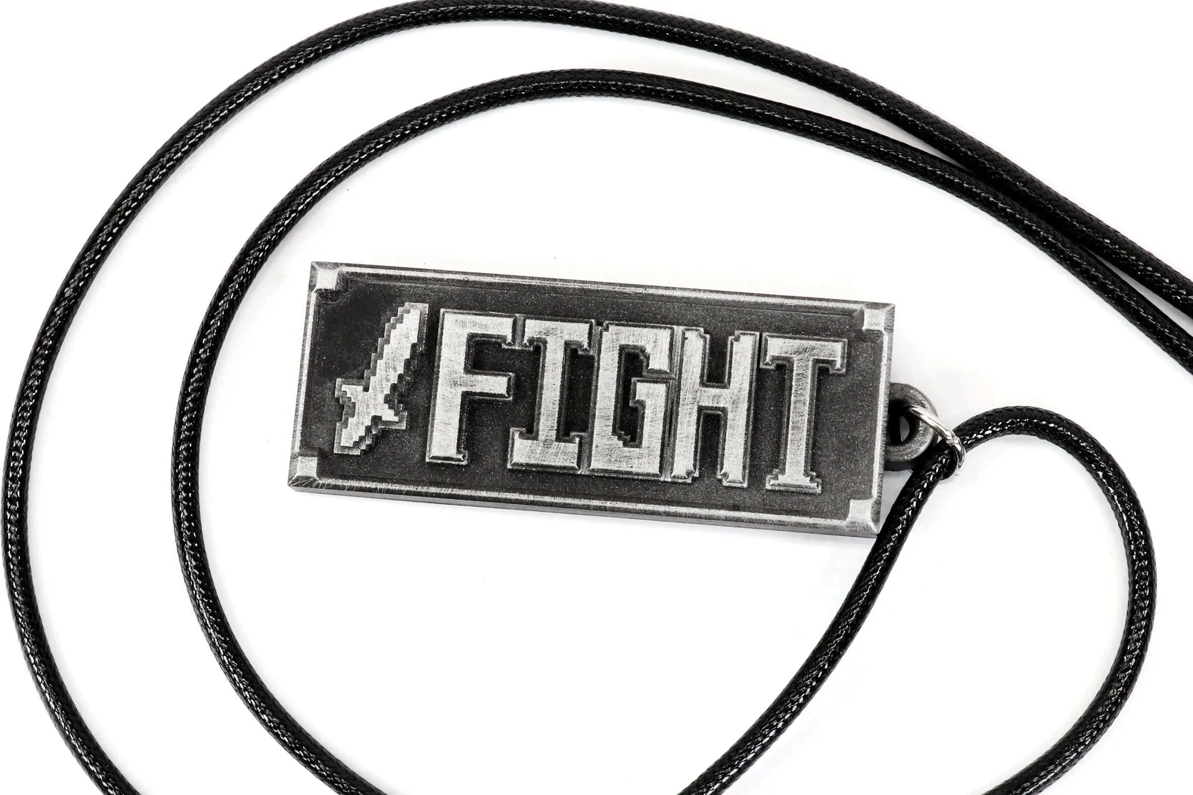 Undertale Mercy and Fight Keychain / Necklace - Deltarune & Undertale