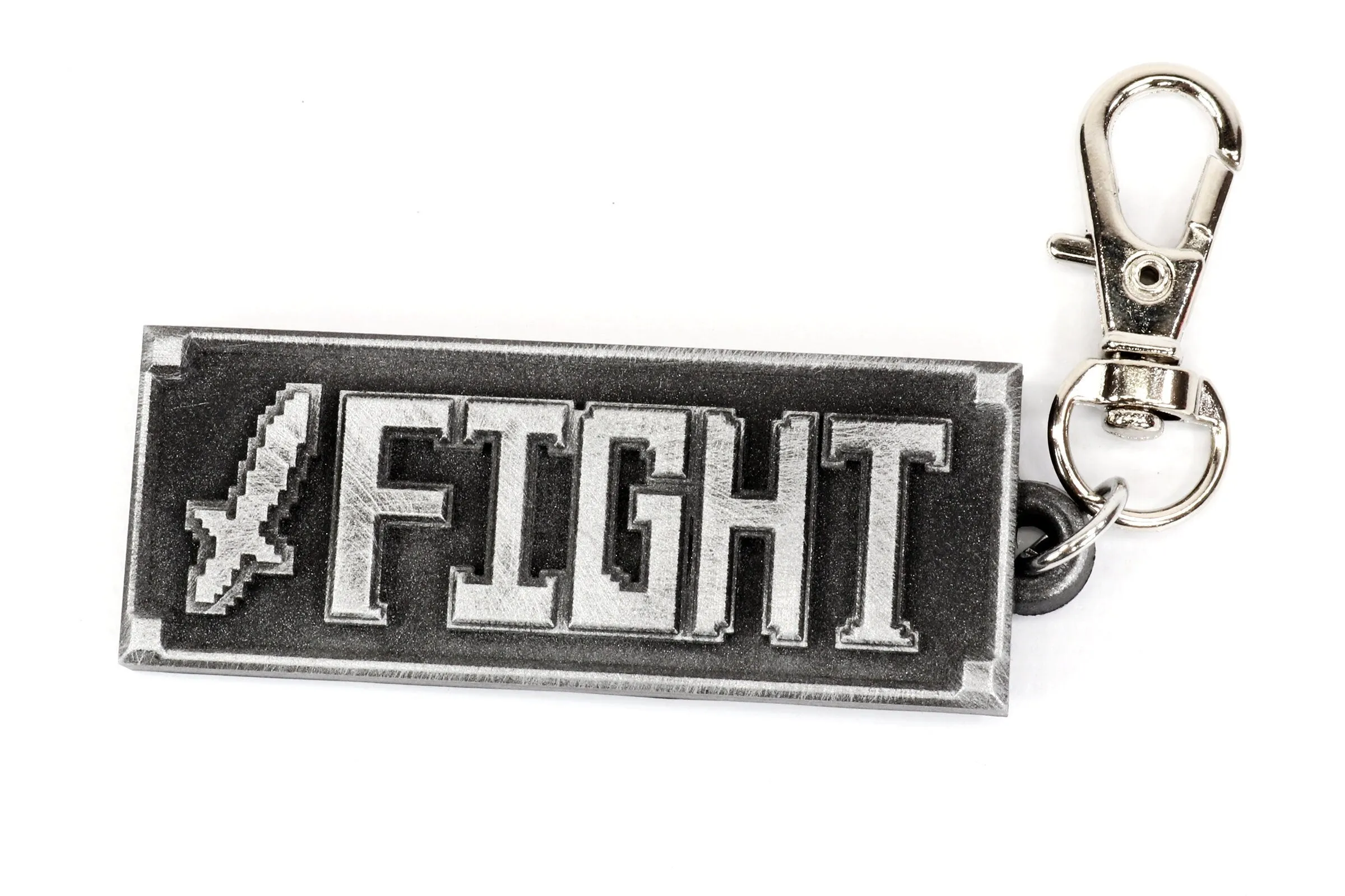 Undertale Mercy and Fight Keychain / Necklace - Deltarune & Undertale