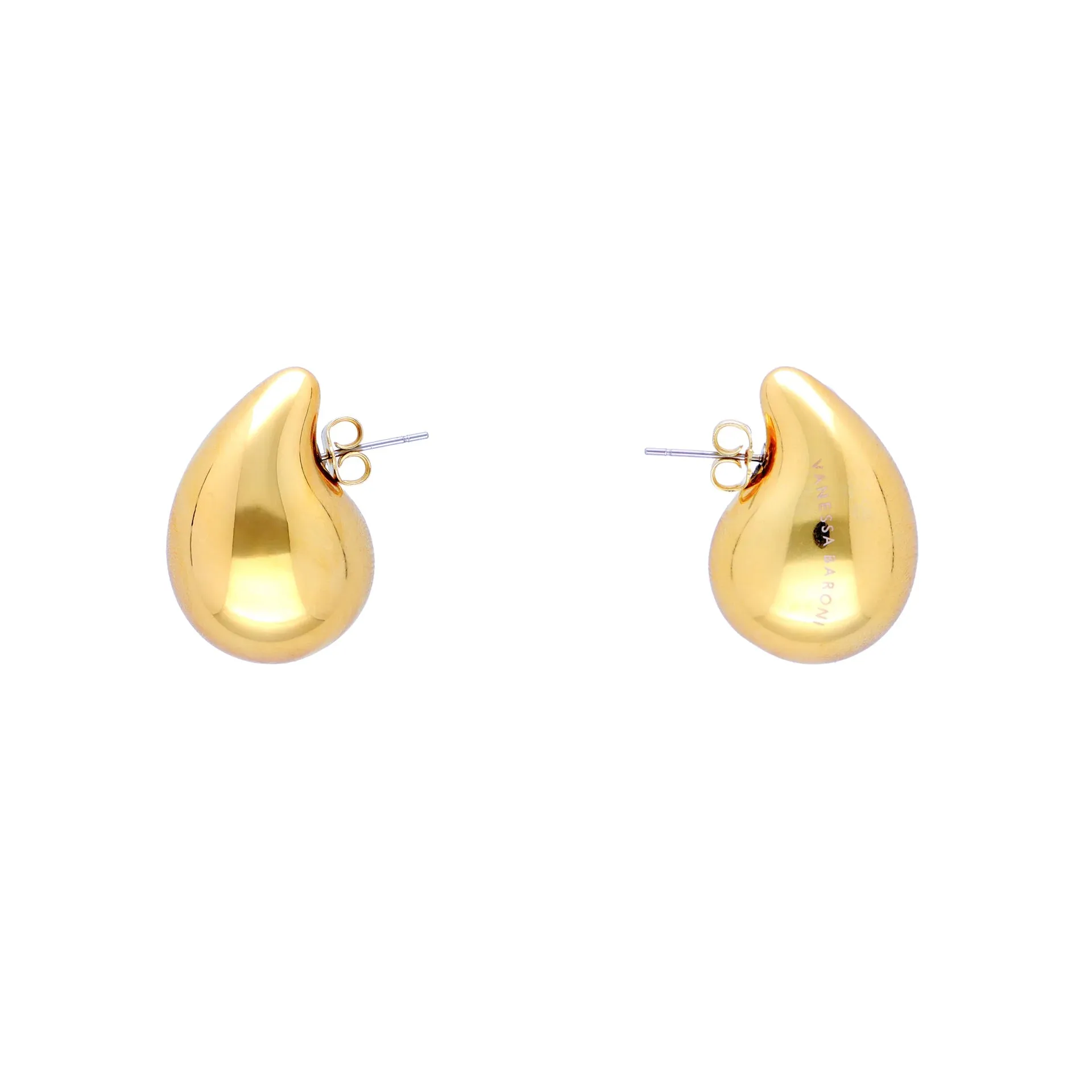 VBARONI Drop Earrings in Gold