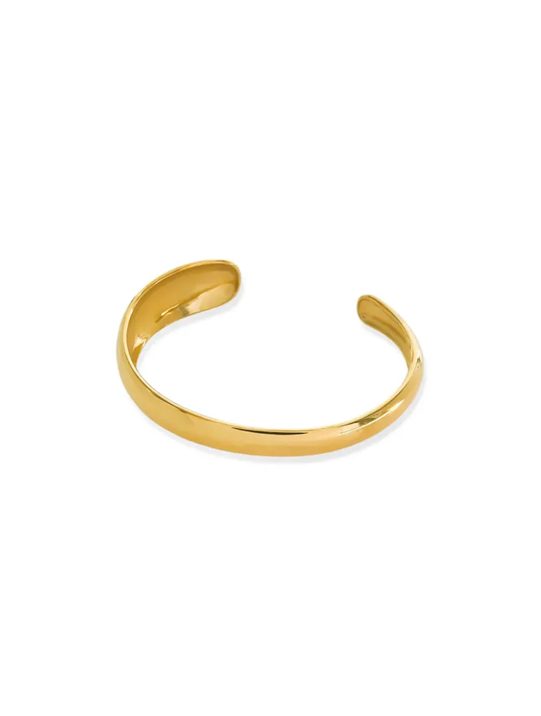 Water Resistant Minimalist Cuff Bracelet
