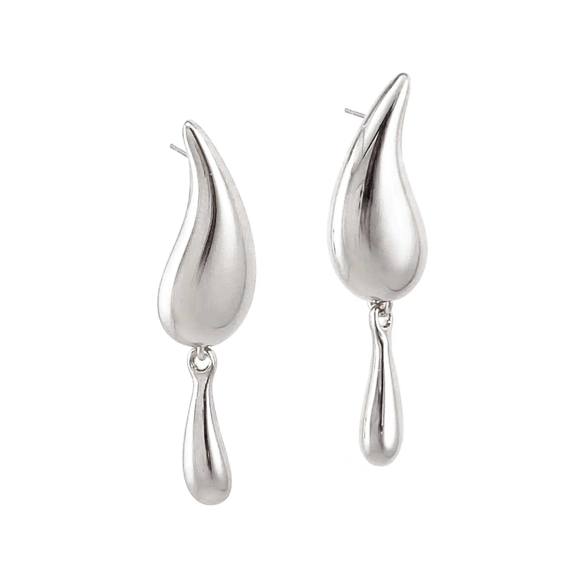Waterway Studs - Silver