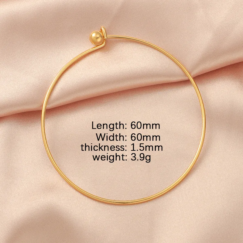 Wholesale Minimalist Stainless Steel Bracelets
