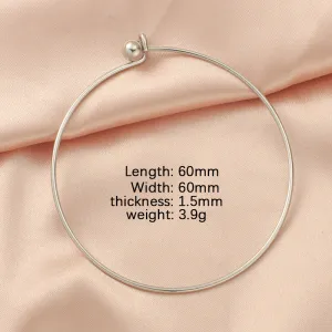 Wholesale Minimalist Stainless Steel Bracelets