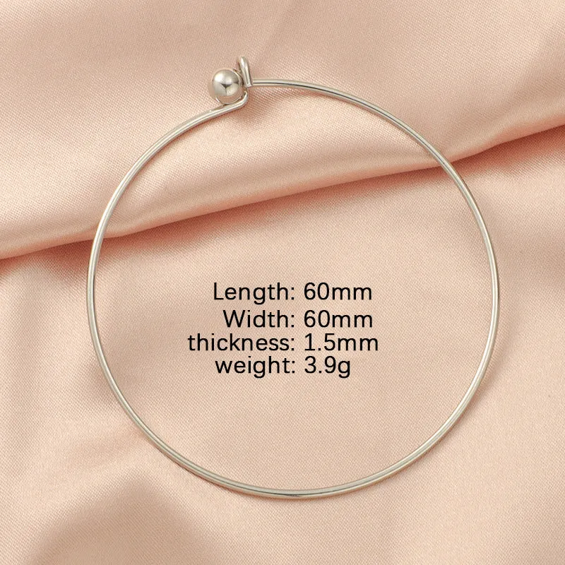 Wholesale Minimalist Stainless Steel Bracelets