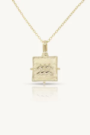 Zodiac Gold Necklace