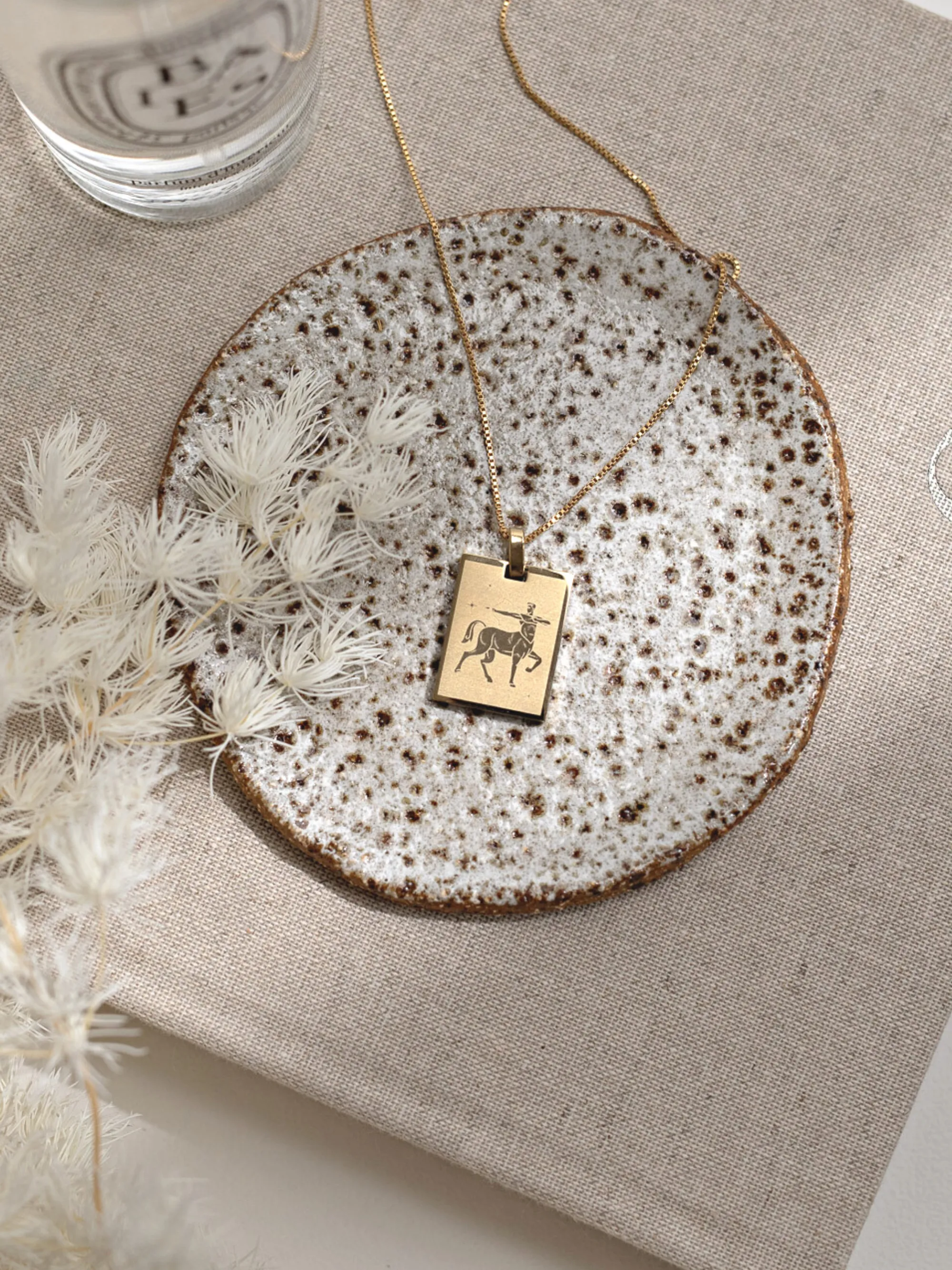 Zodiac Necklace • All Signs {Gold}
