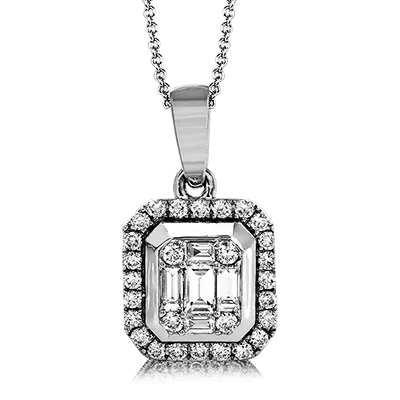 ZP745 Pendant in 14k Gold with Diamonds