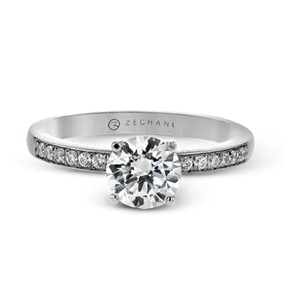 ZR20PVER Wedding Set in 14k Gold with Diamonds