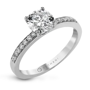 ZR20PVER Wedding Set in 14k Gold with Diamonds