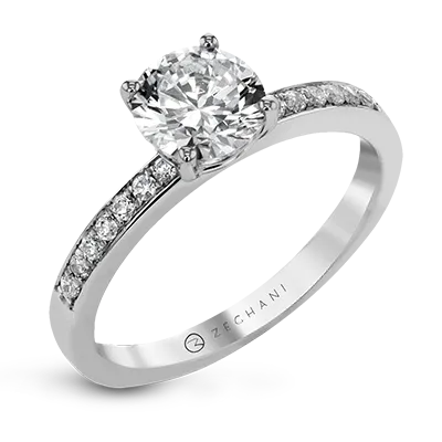ZR20PVER Wedding Set in 14k Gold with Diamonds